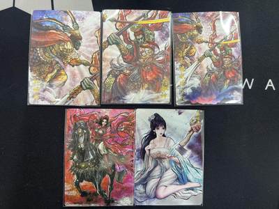 亡灵潮玩 马年第二场 2月3日 晚8点截拍 - 【限编裸卡】张建东 5人物 共5张 编号随机