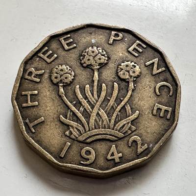 🌹外币初藏🌹🐯2026年第6场  每周二四六晚8️⃣点 接代拍 - 英国1942年三便士