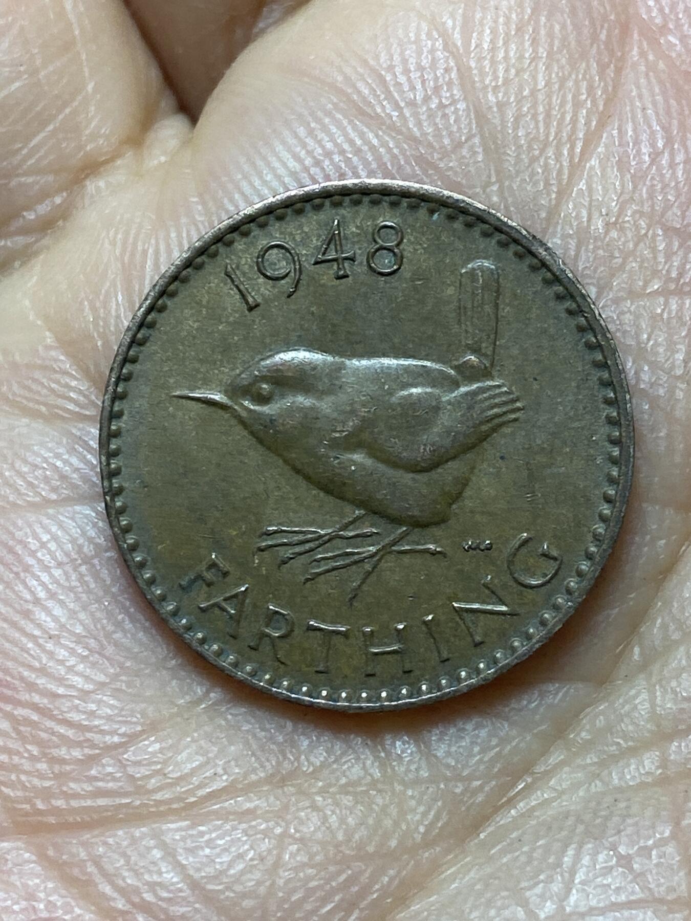 2026年第六场(总第一百七十五场）外国好品散币场(免佣金) 英国🇬🇧1948年1法新(乔治六世第一版)