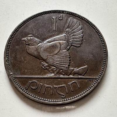 🌹外币初藏🌹🐯2026年第6场  每周二四六晚8️⃣点 接代拍 - 爱尔兰1933年一便士