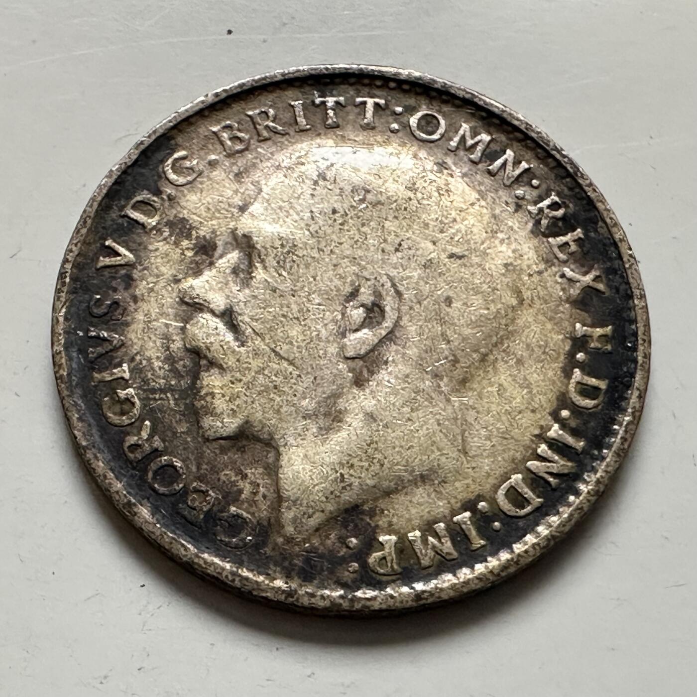 🌹外币初藏🌹🐯2026年第6场  每周二四六晚8️⃣点 接代拍 英国1920年三便士银币