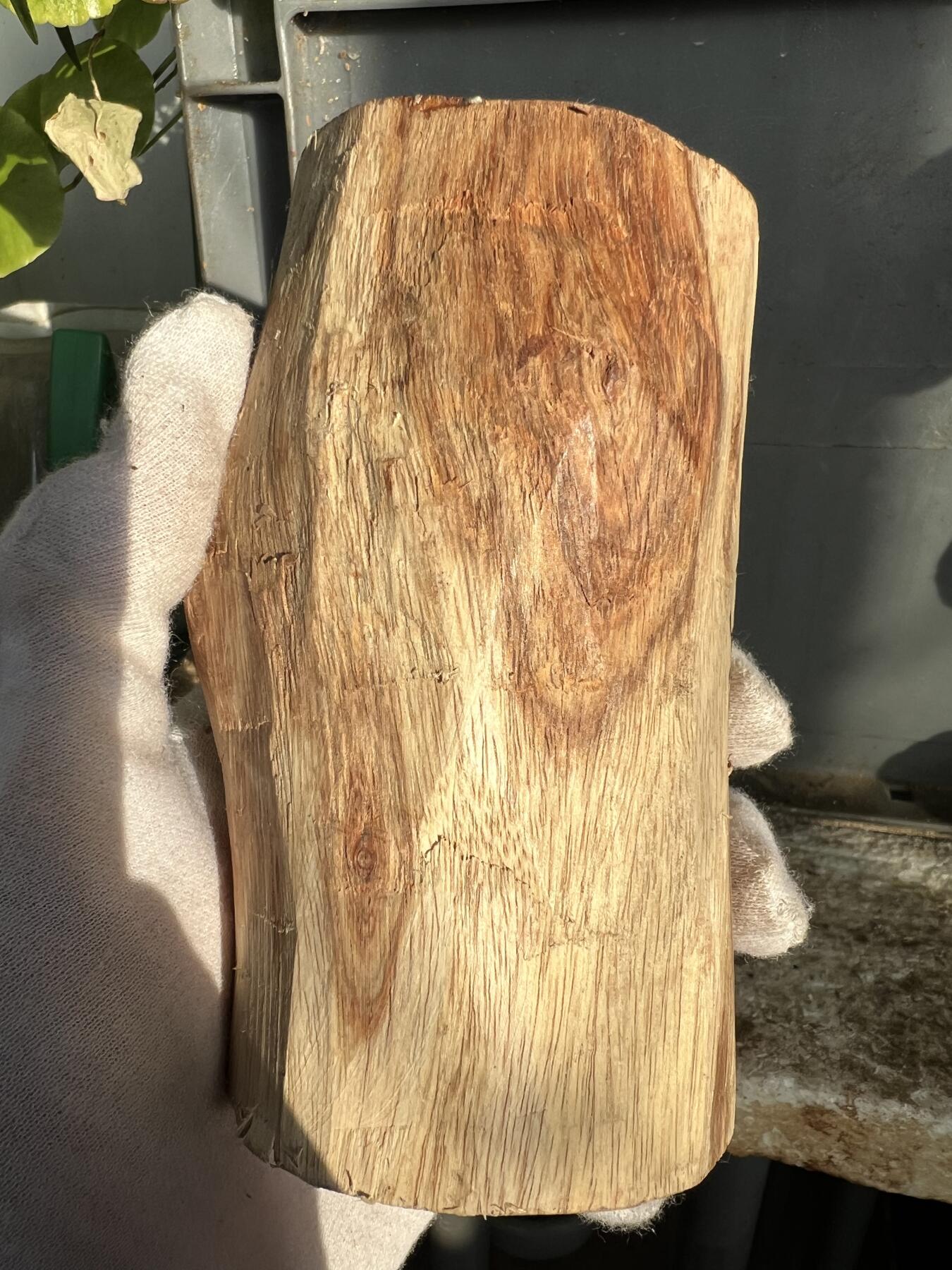 零元拍：  NO.110-3海南黄花梨原料。尺寸约110/55MM