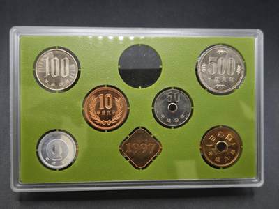 【淘币小摊】实时拍第八百四十六拍   散币场   满百包邮可预留二周 每周一统一发货   - 日本平成九年套币