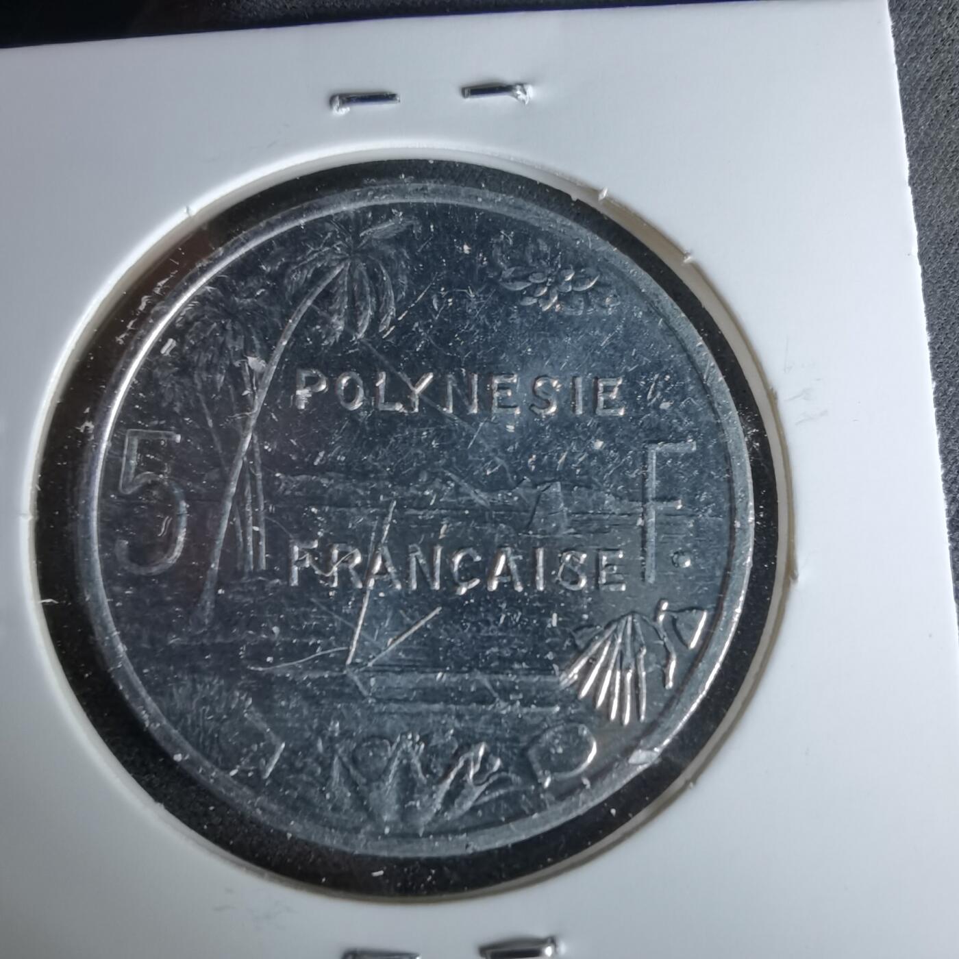 沼泽如烟--第958场 法属波利尼西亚2010年5法郎