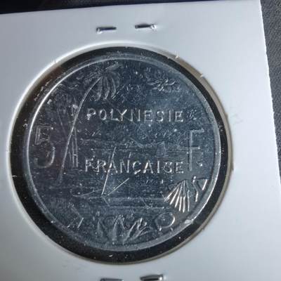 沼泽如烟--第958场 - 法属波利尼西亚2010年5法郎