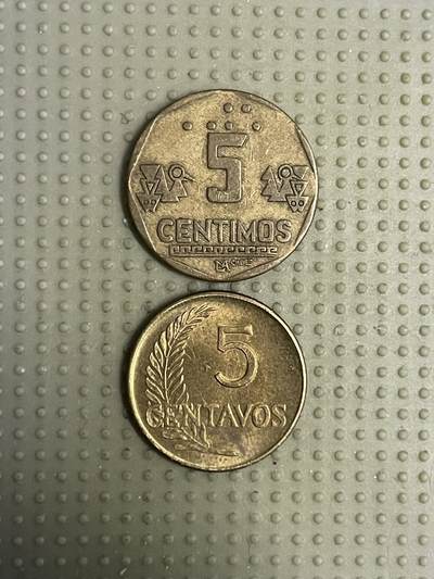 2026年第6场各国散币拍卖（总第156场） - 秘鲁5分2枚