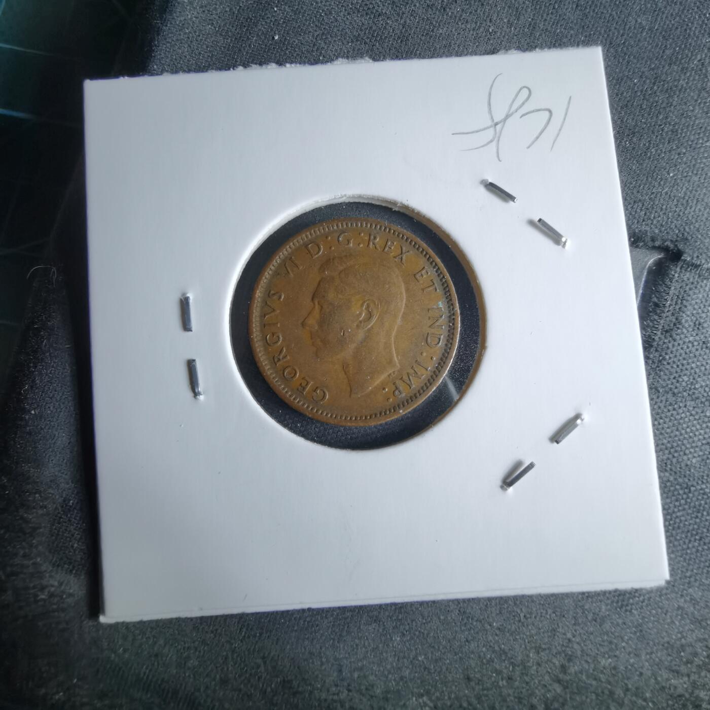 沼泽如烟--第959场 本期开始不支持出价小数点，感谢理解 加拿大1943年一分