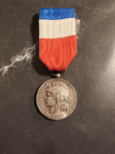 老王徽章第176期 - 法国银级劳动荣誉奖章   实发版