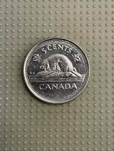 2026年第6场各国散币拍卖（总第156场） - 加拿大2002年女王登基50周年5分纪念币