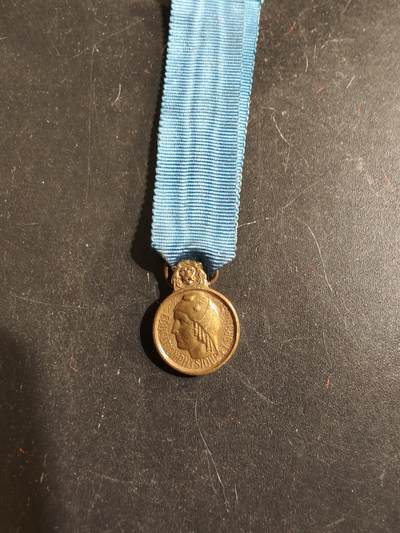 老王徽章第176期 - 法国金级体育奖章迷你章