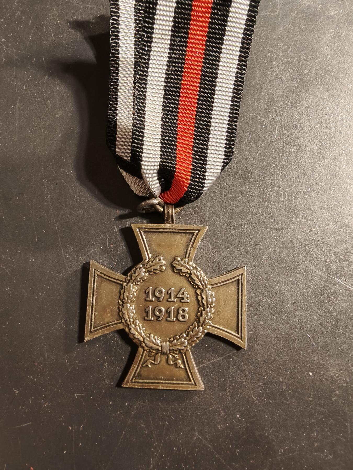 老王徽章第176期 德国一战兴登堡十字奖章   G&S厂标    民事版