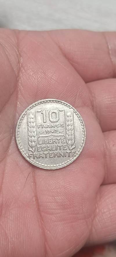 万国钱币第三场 - 法国10法郎硬币