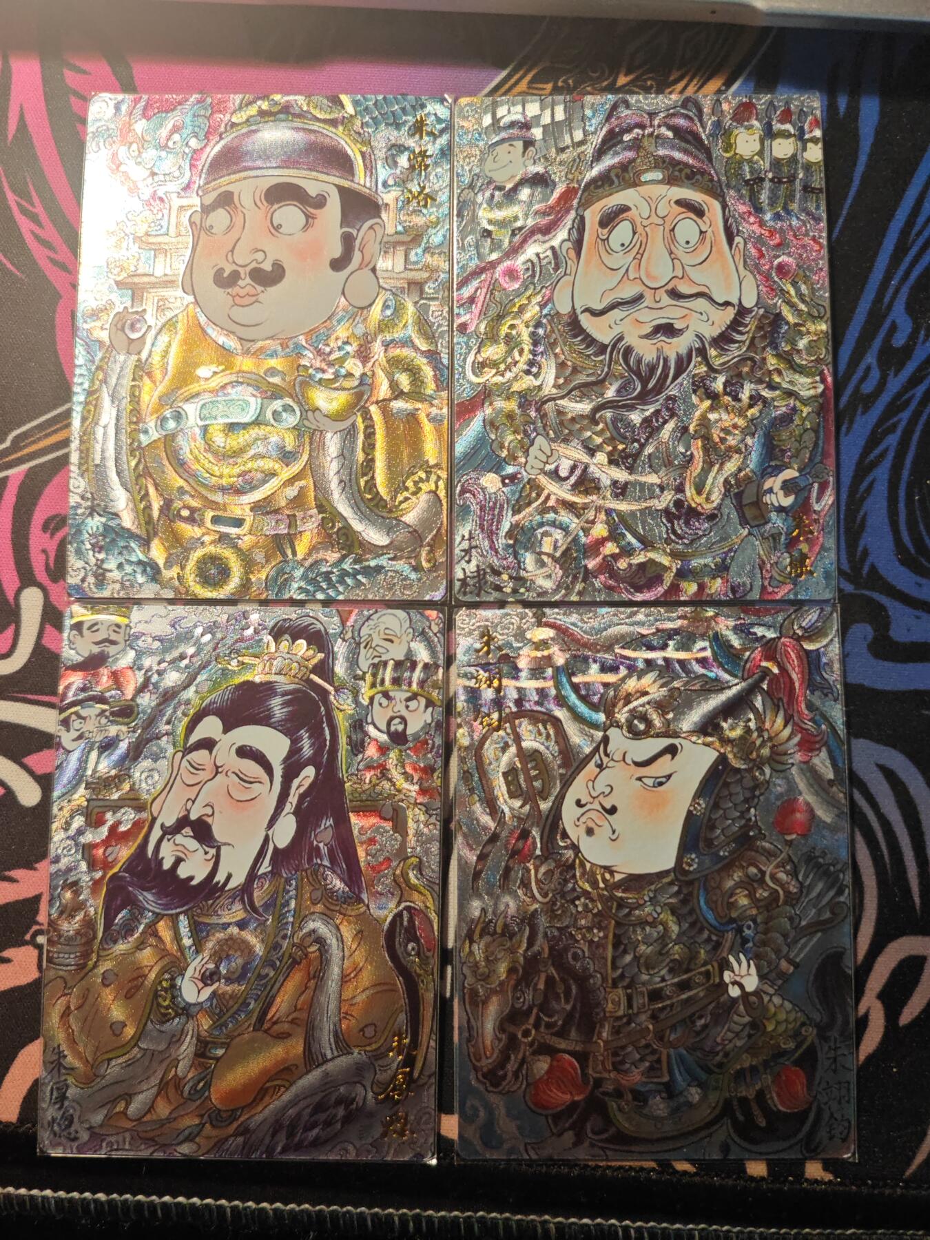 卡牌实验室开始第十一次实验 【山丘】【折光粗闪】朱常洛，朱棣，朱厚德，朱翊钧