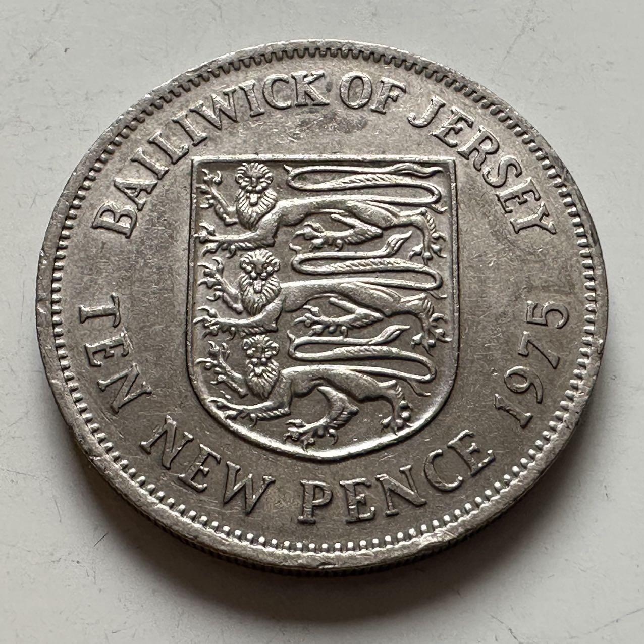 🌹外币初藏🌹🐯2026年第6场  每周二四六晚8️⃣点 接代拍 泽西岛1975年10便士