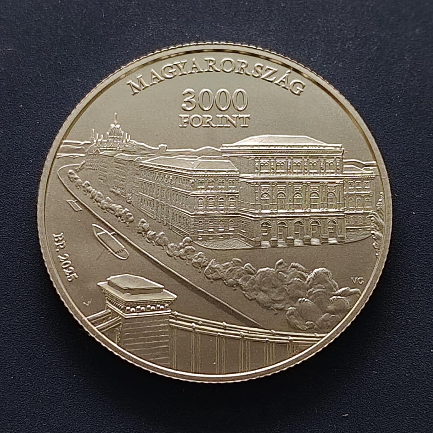 【全场包邮】纯粹捡漏拍495场-持续更新中 【少见】匈牙利2025年3000福林匈牙利科学院成立200周年纪念币-量5000