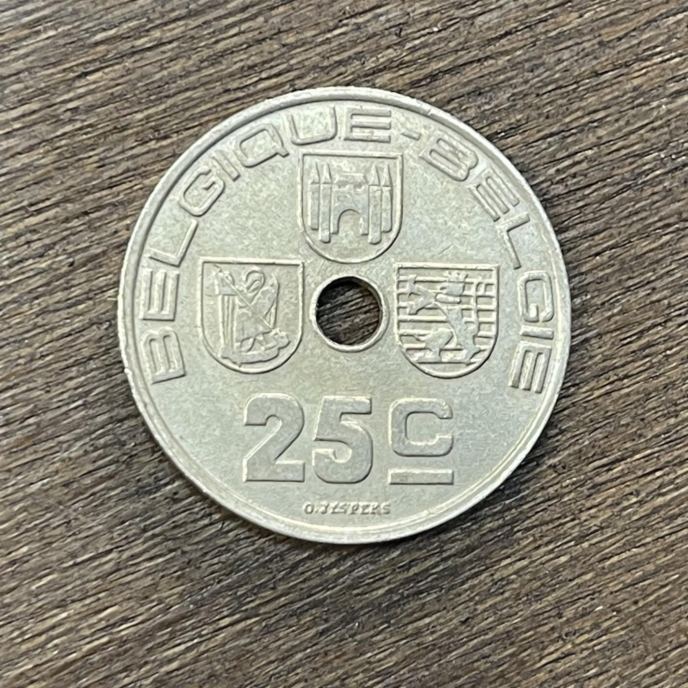 【铜匠收藏】★第138场★散币场。不寄存，30包邮。不满30元，支付5元运费。《接受代拍 代送NGC评级》 41【无寄存】比利时1939年25分镍币