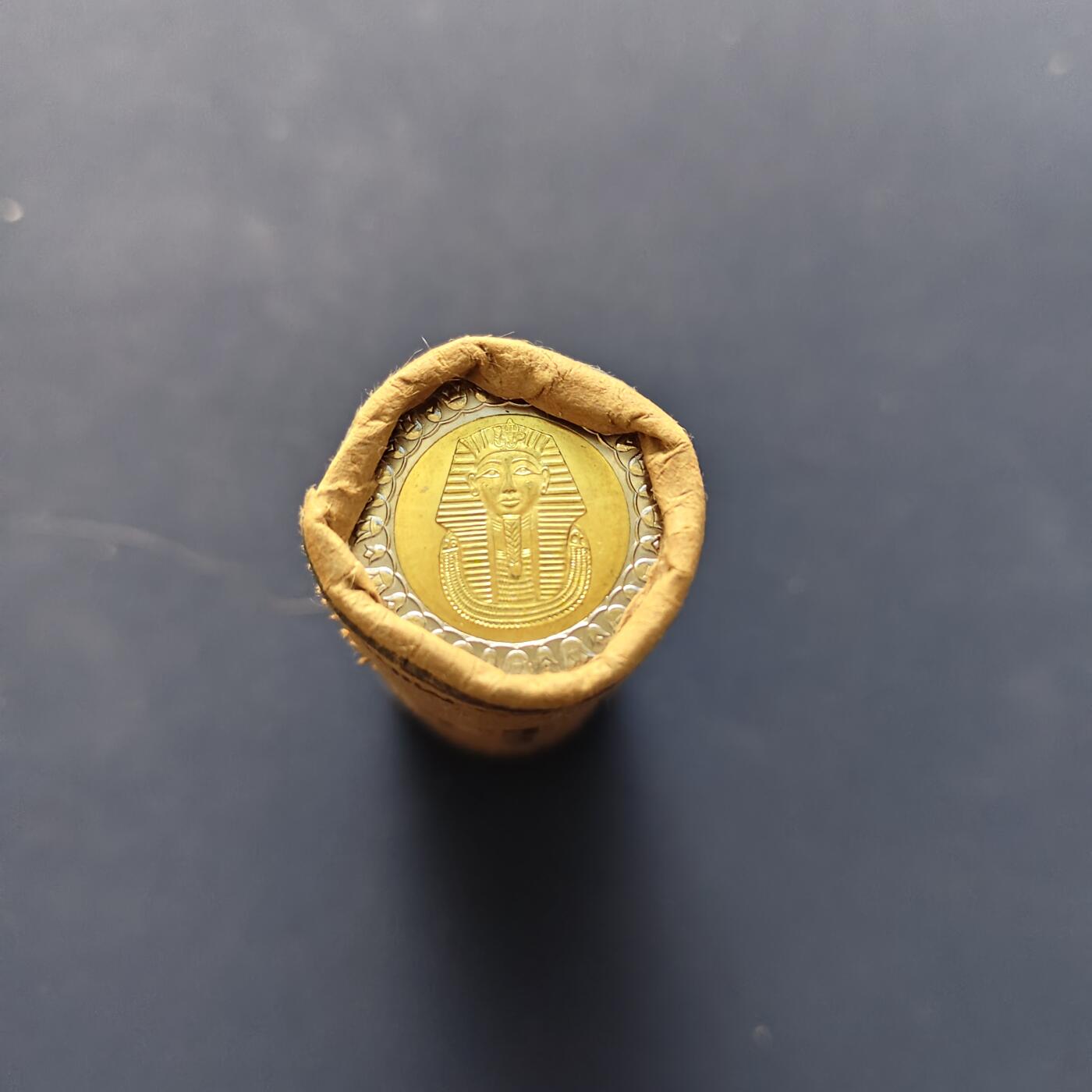 【全场包邮】纯粹捡漏拍495场-持续更新中 【原卷】埃及图坦卡门1镑双色币25枚原卷