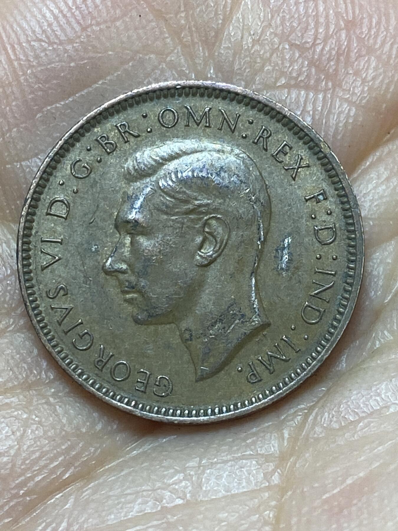 2026年第六场(总第一百七十五场）外国好品散币场(免佣金) 英国🇬🇧1948年1法新(乔治六世第一版)