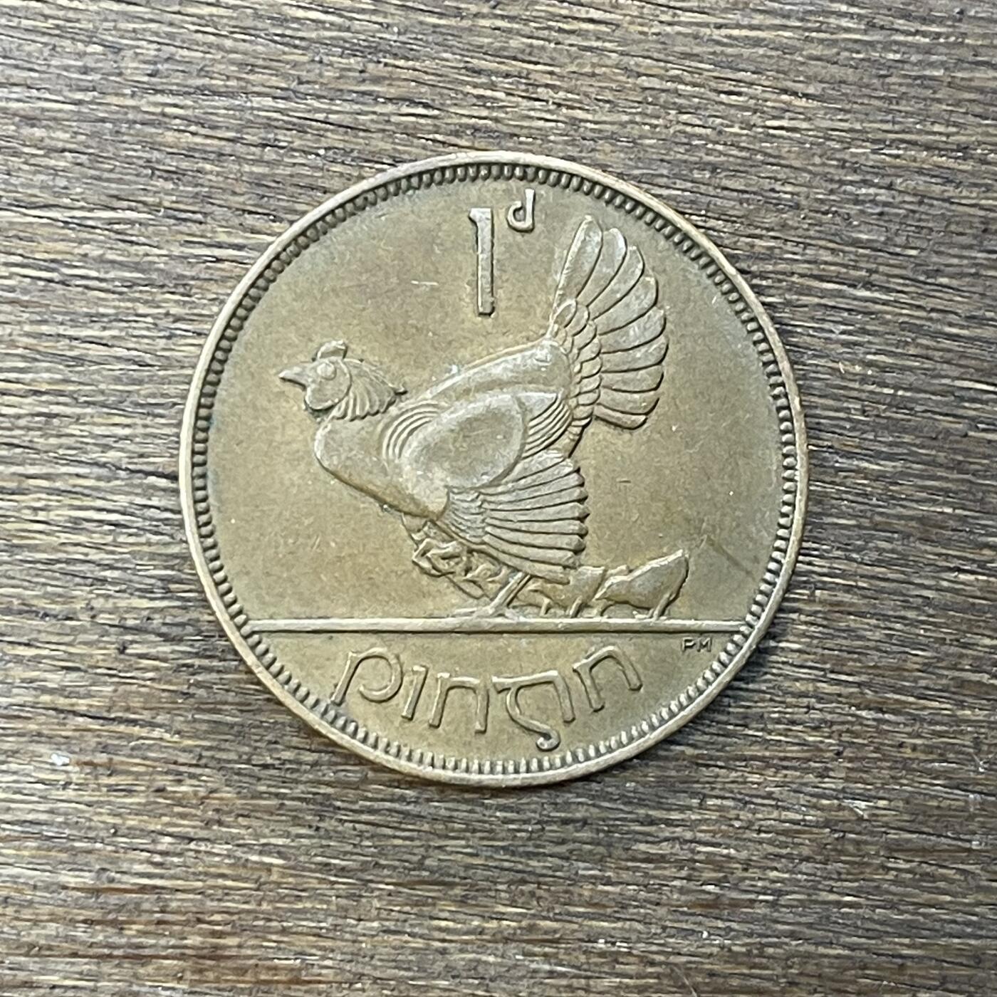 【铜匠收藏】★第138场★散币场。不寄存，30包邮。不满30元，支付5元运费。《接受代拍 代送NGC评级》 12【无寄存】爱尔兰硬币1935年一便士铜币