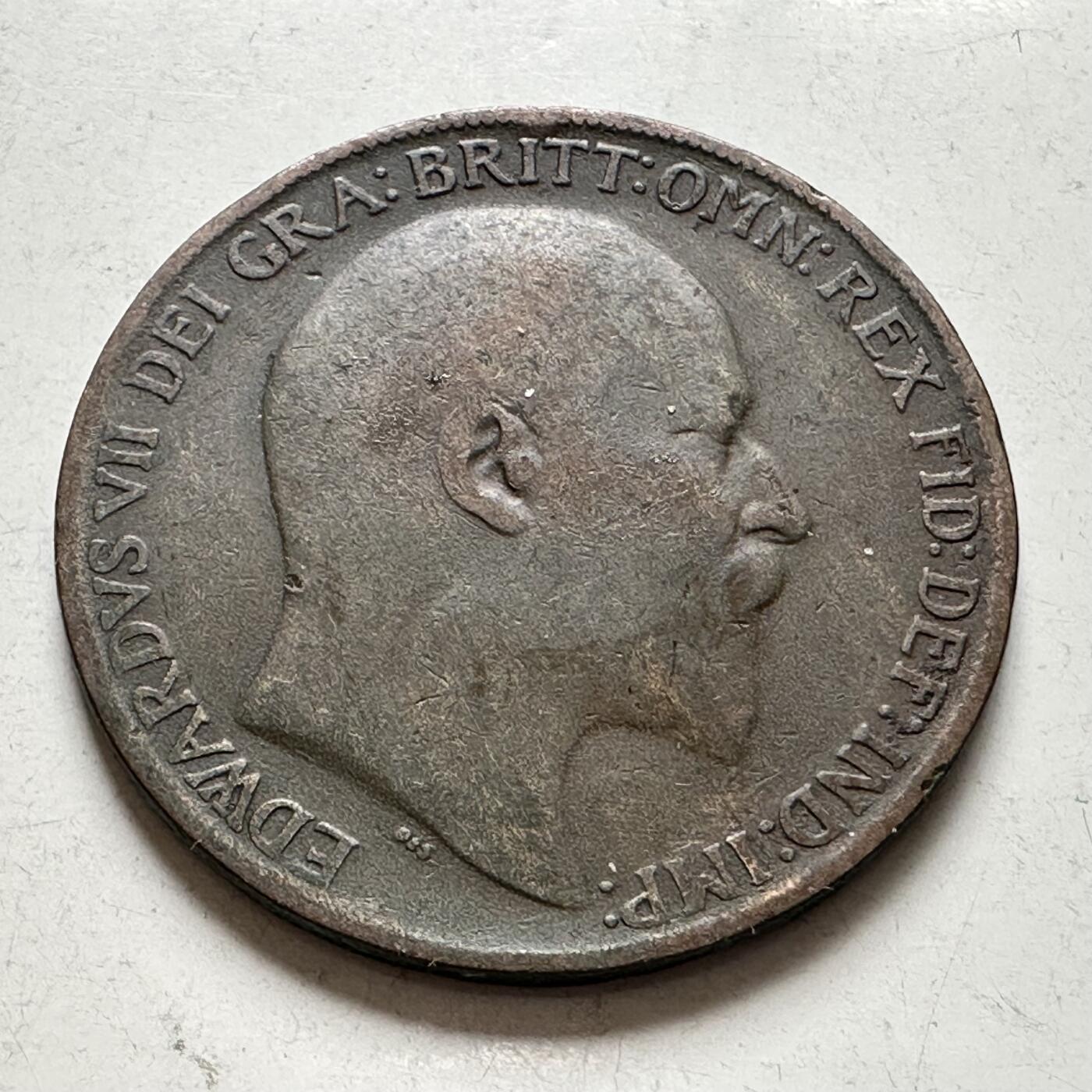 🌹外币初藏🌹🐯2026年第6场  每周二四六晚8️⃣点 接代拍 英国1909年一便士