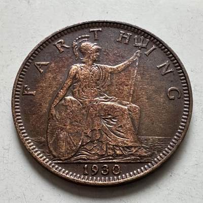 🌹外币初藏🌹🐯2026年第6场  每周二四六晚8️⃣点 接代拍 - 英国1930年一法新