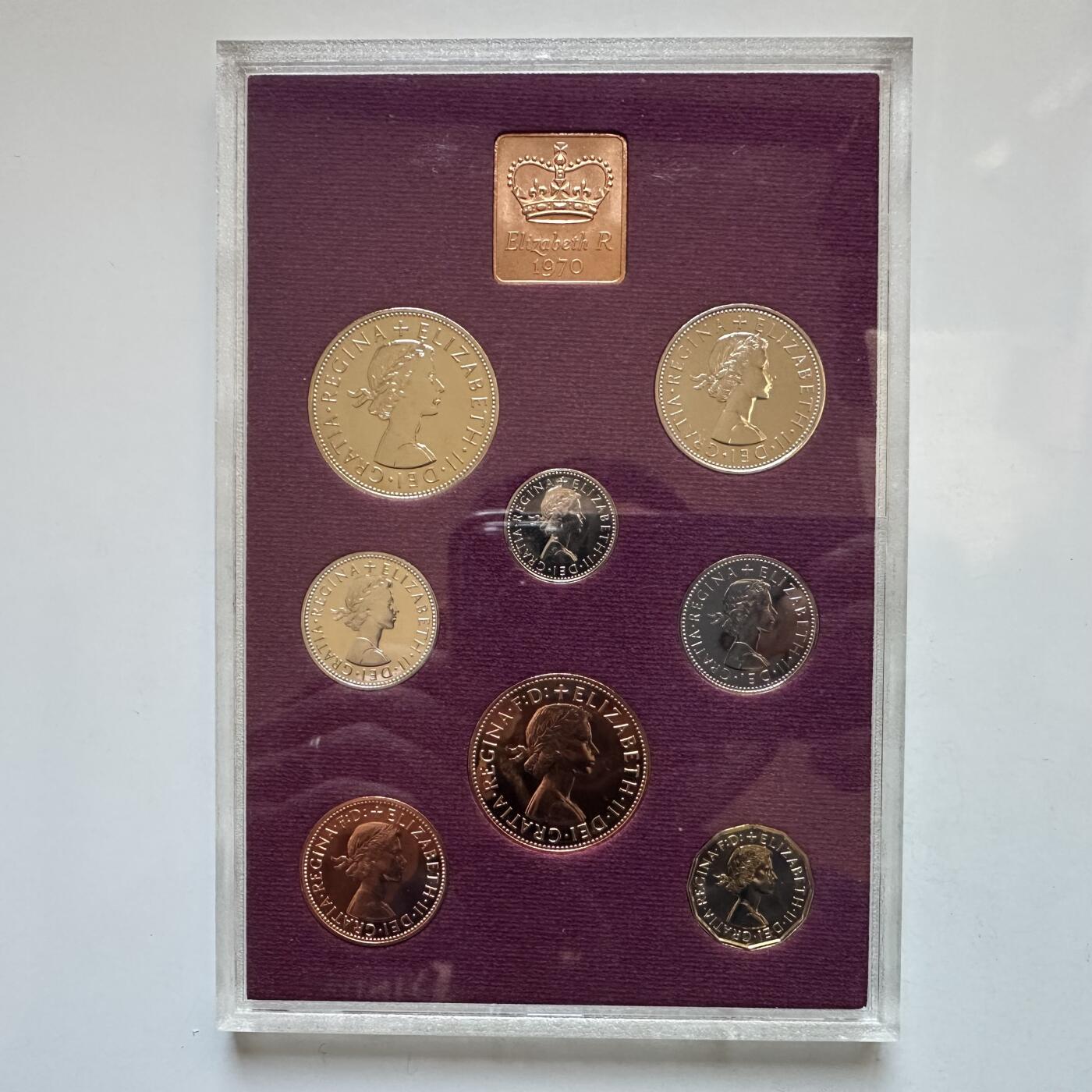 🌹外币初藏🌹🐯2026年第6场  每周二四六晚8️⃣点 接代拍 英国1970年精制套币