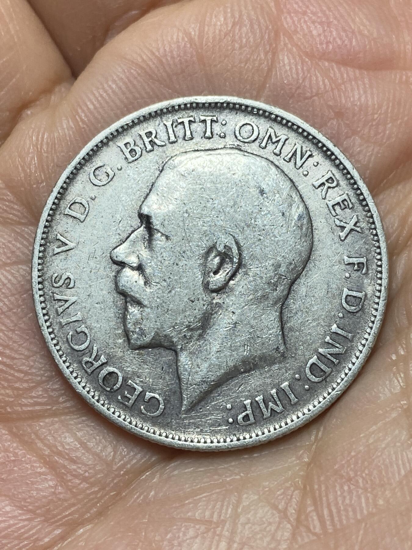 2026年第六场(总第一百七十五场）外国好品散币场(免佣金) 英国🇬🇧1914年1弗洛林银币(乔治五世第一版，925高银)