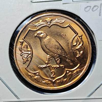 KK钱币收藏小铺  第400期  百期特拍（四拍之四）2月预留时间 周末发货 - 1985马恩岛2便士铜币 