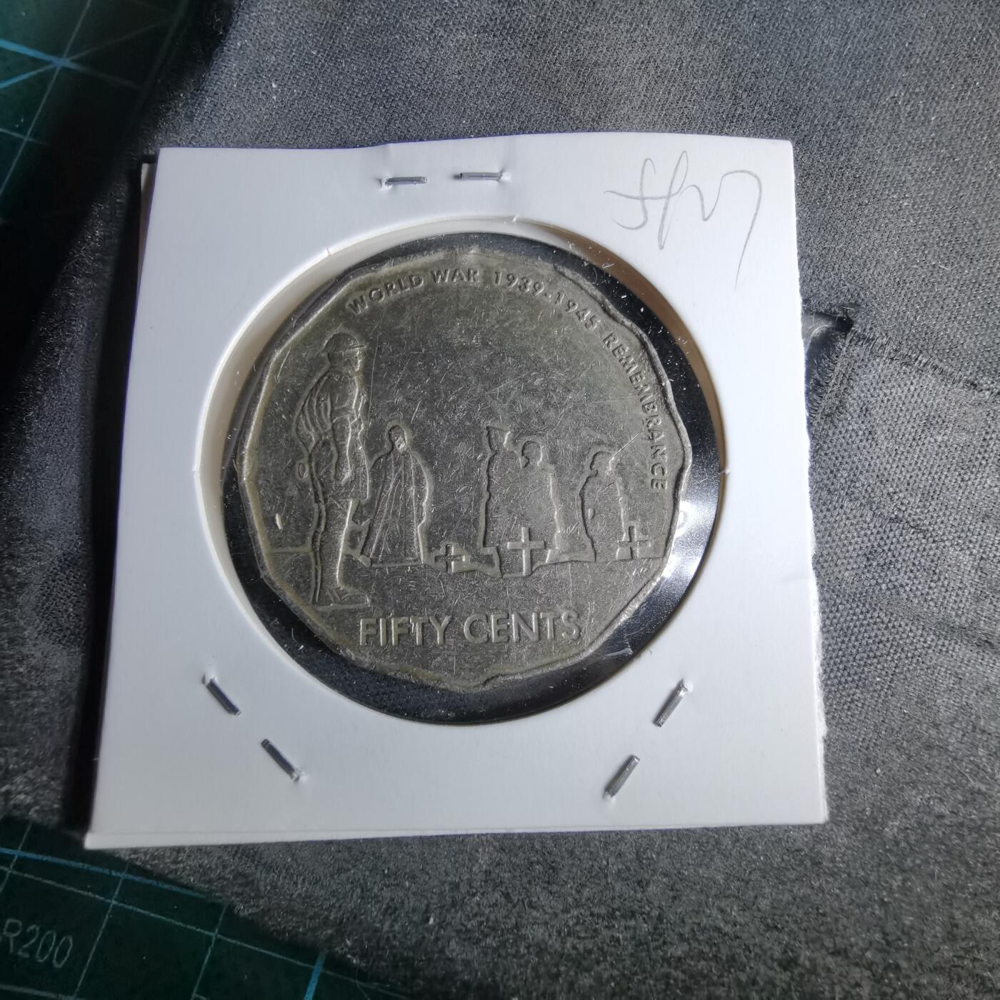 沼泽如烟--第959场 本期开始不支持出价小数点，感谢理解 澳大利亚2005年50分纪念币