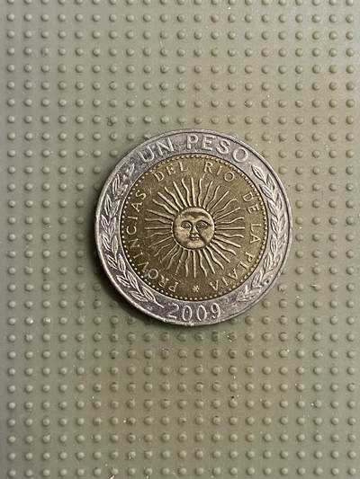 2026年第6场各国散币拍卖（总第156场） - 阿根廷2009年1比索