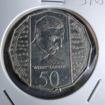 沼泽如烟--第959场 本期开始不支持出价小数点，感谢理解 - 澳大利亚1995年50分纪念币