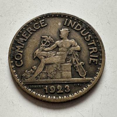 🌹外币初藏🌹🐯2026年第6场  每周二四六晚8️⃣点 接代拍 - 法国1923年50分