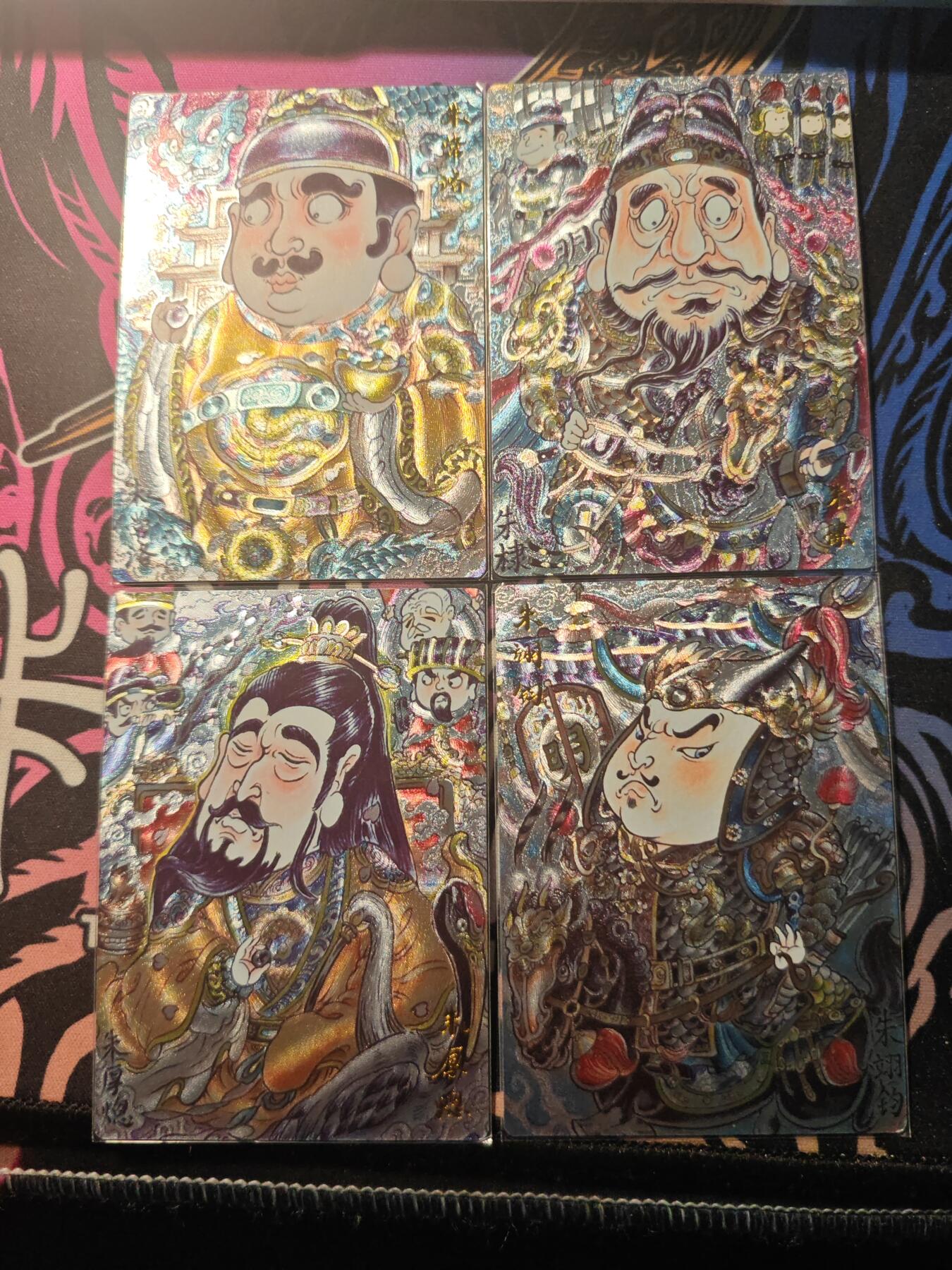 卡牌实验室开始第十一次实验 【山丘】【折光粗闪】朱常洛，朱棣，朱厚德，朱翊钧