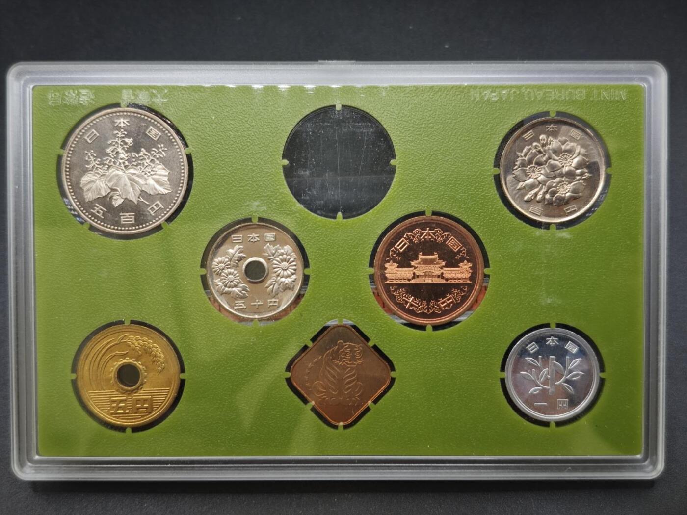 【淘币小摊】实时拍第八百四十六拍   散币场   满百包邮可预留二周 每周一统一发货   日本平成十年套币