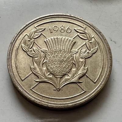 🌹外币初藏🌹🐯2026年第6场  每周二四六晚8️⃣点 接代拍 - 英国1986年2英镑纪念币