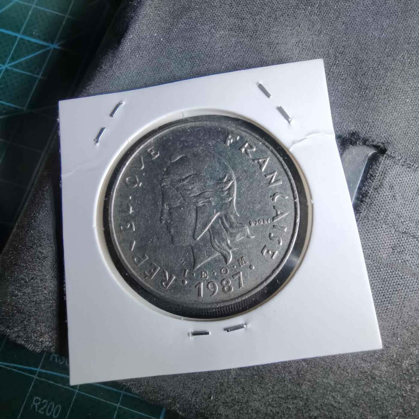 沼泽如烟--第959场 本期开始不支持出价小数点，感谢理解 法属新喀里多尼亚1987年50法郎