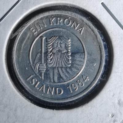 沼泽如烟--第958场 - 冰岛1984年1克朗