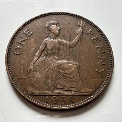 🌹外币初藏🌹🐯2026年第6场  每周二四六晚8️⃣点 接代拍 - 英国1938年一便士 