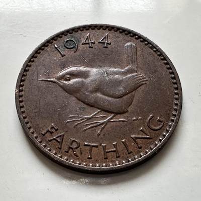 🌹外币初藏🌹🐯2026年第6场  每周二四六晚8️⃣点 接代拍 - 英国1944年一法新