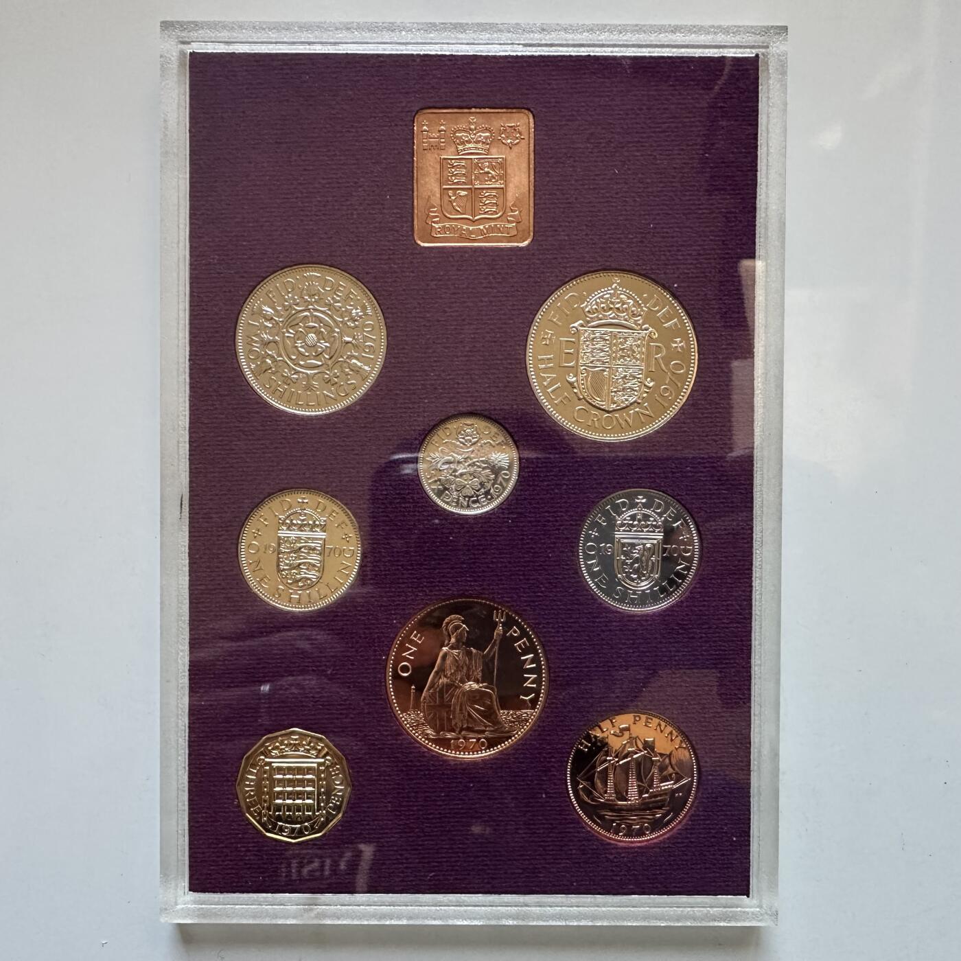 🌹外币初藏🌹🐯2026年第6场  每周二四六晚8️⃣点 接代拍 英国1970年精制套币