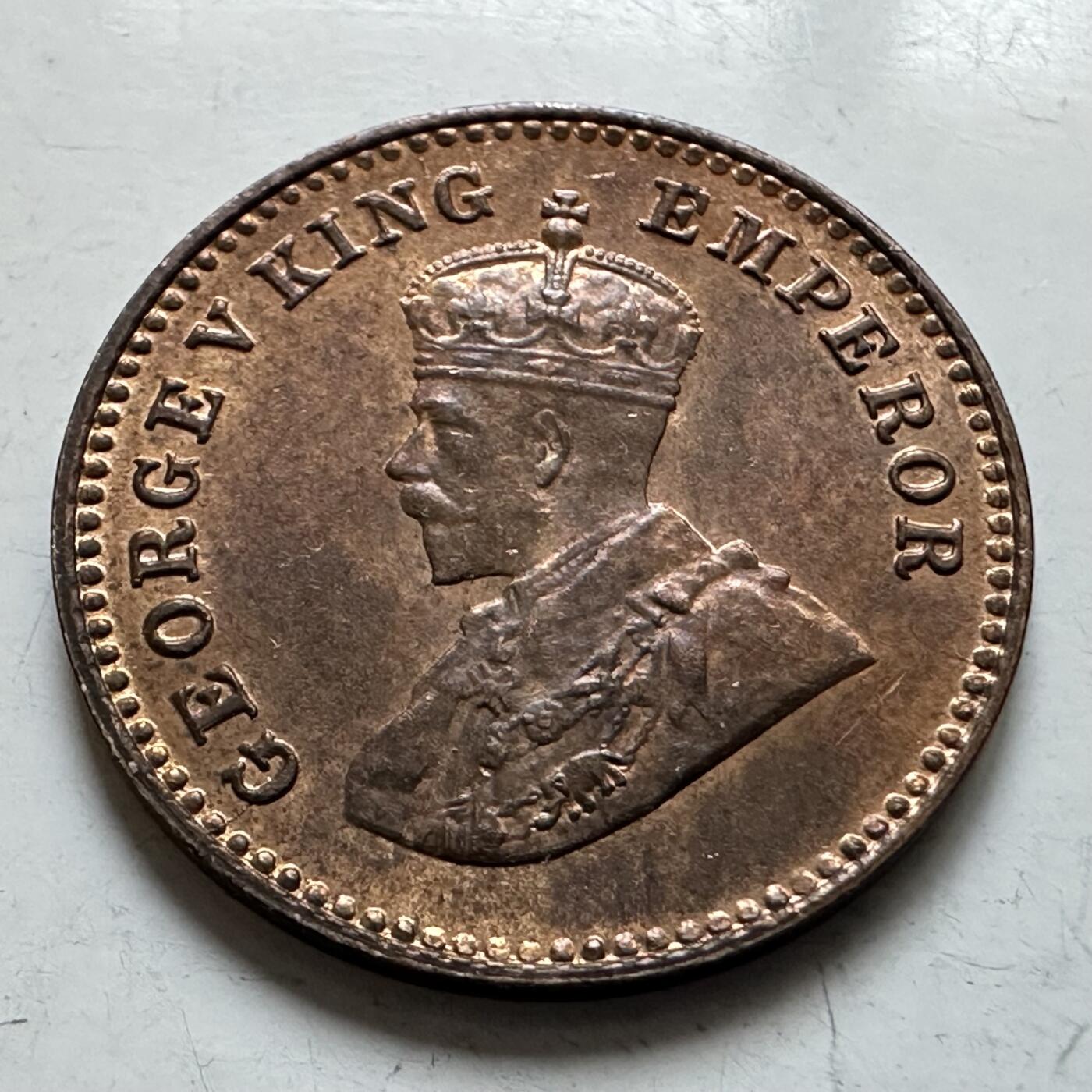 🌹外币初藏🌹🐯2026年第6场  每周二四六晚8️⃣点 接代拍 英属印度1920年1/12安娜 b