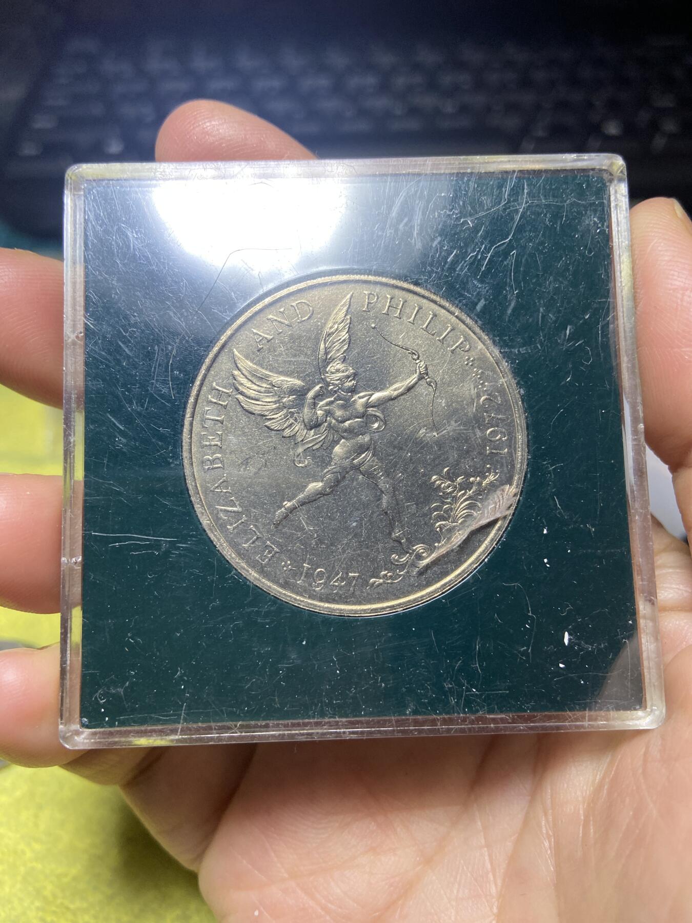 2026年第六场(总第一百七十五场）外国好品散币场(免佣金) 英属根西岛🇬🇬1972年5便士(伊丽莎白二世25周年银禧纪念章)