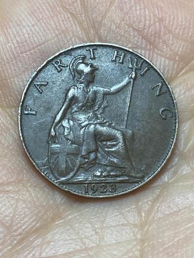 2026年第六场(总第一百七十五场）外国好品散币场(免佣金) - 英国🇬🇧1923年1法新(乔治五世第二版)