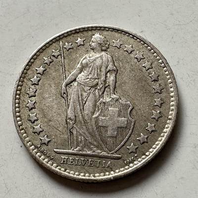 🌹外币初藏🌹🐯2026年第6场  每周二四六晚8️⃣点 接代拍 - 瑞士1956年1/2法郎银币