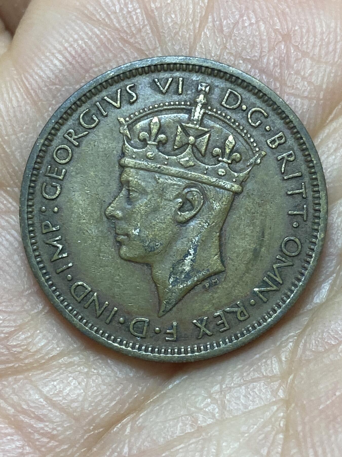 2026年第六场(总第一百七十五场）外国好品散币场(免佣金) 英属西非1939年1先令(乔治六世第一版)