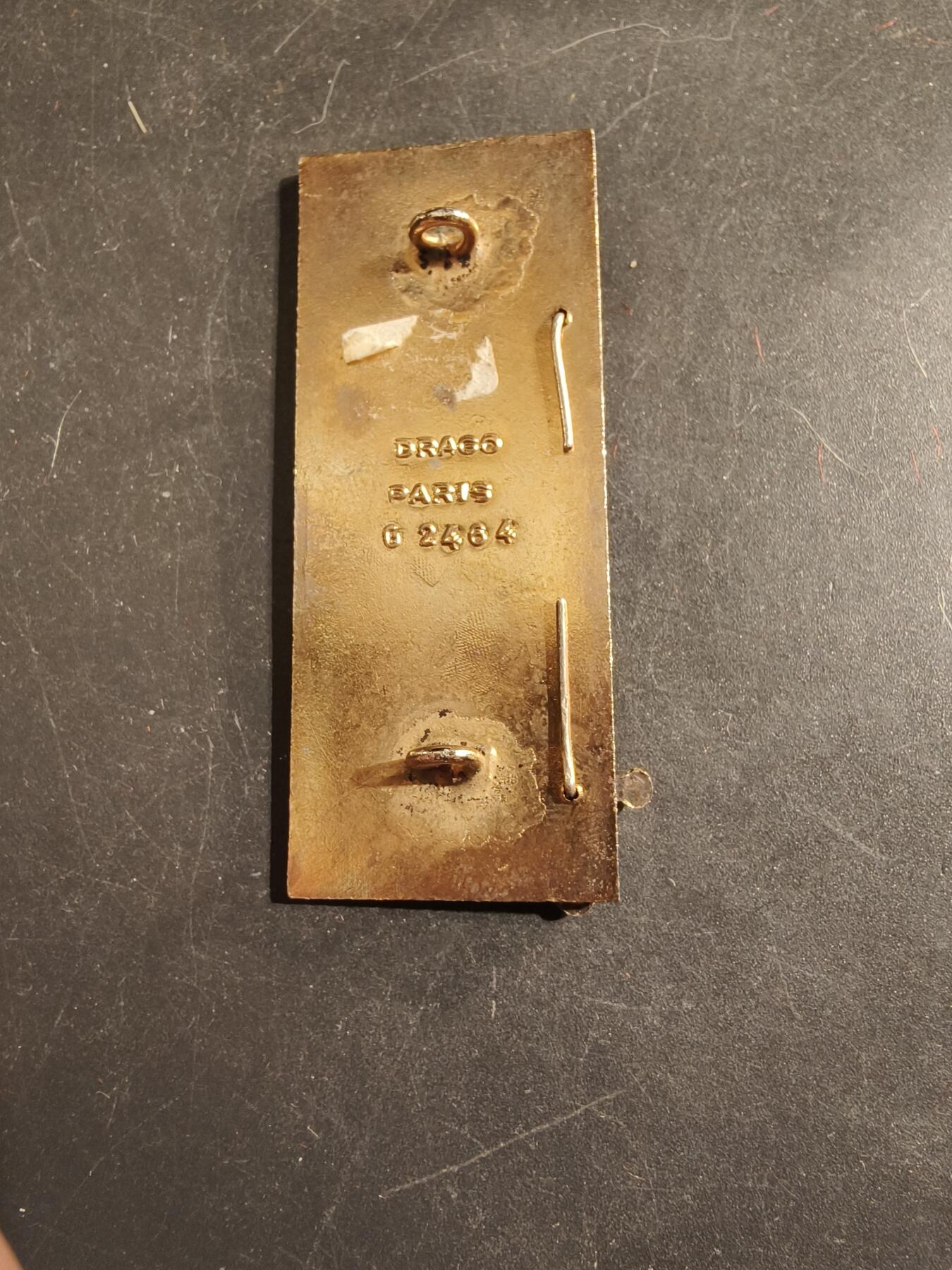 老王徽章第176期 法国科埃特基当后备军官学员75-12期“瓦尔米”学员证章