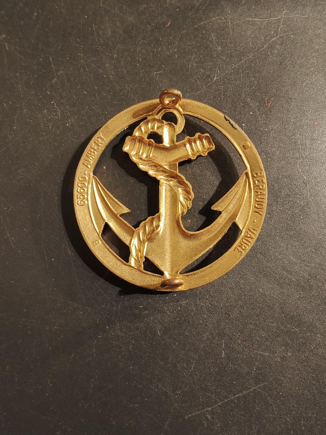 老王徽章第176期 法国海军贝雷帽徽