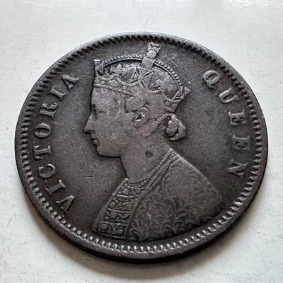 🌹外币初藏🌹🐯2026年第6场  每周二四六晚8️⃣点 接代拍 - 英属印度1876年1/4安娜