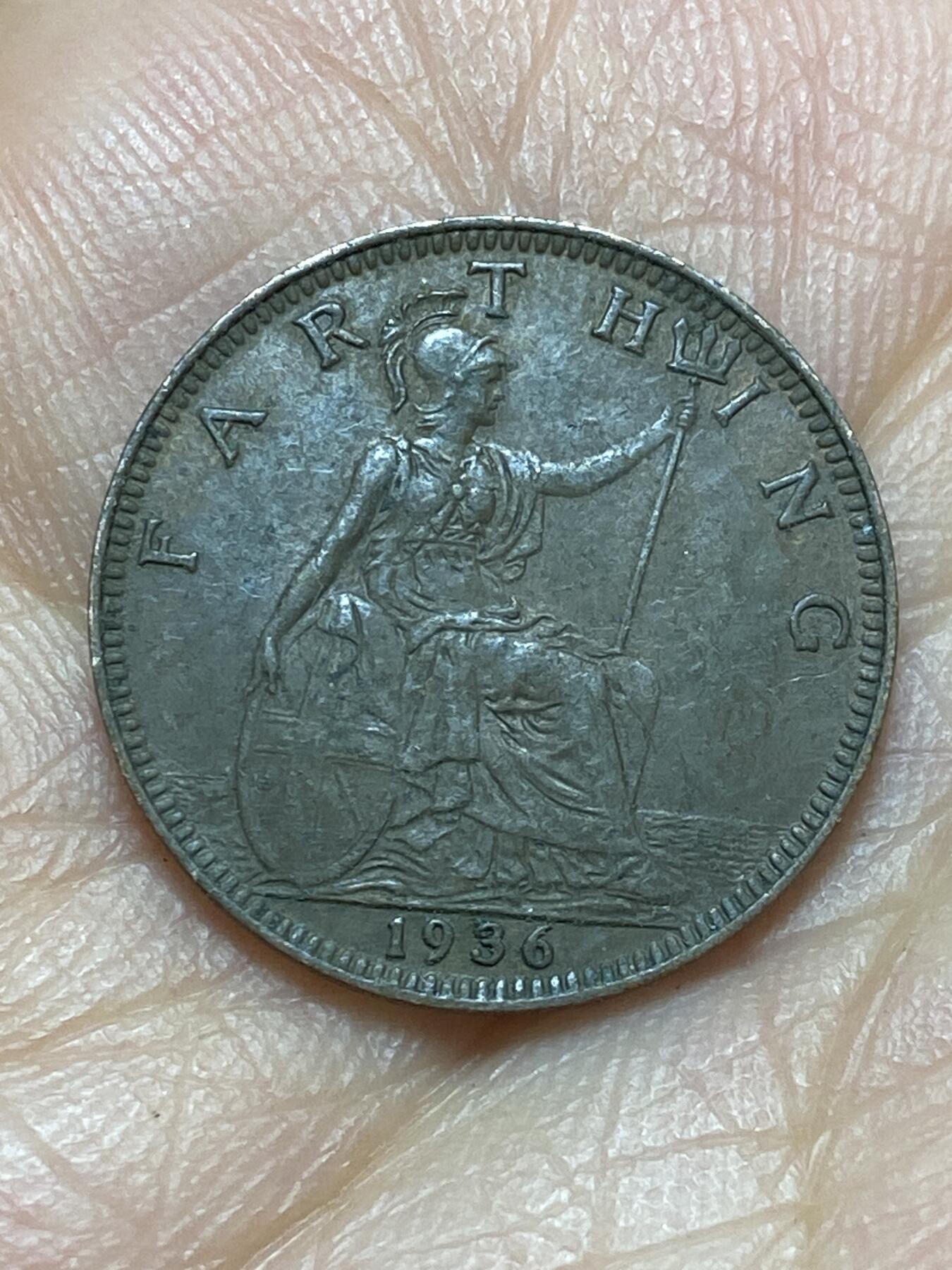 2026年第六场(总第一百七十五场）外国好品散币场(免佣金) 英国🇬🇧1936年1法新(乔治五世逝世年，第三版关门年)