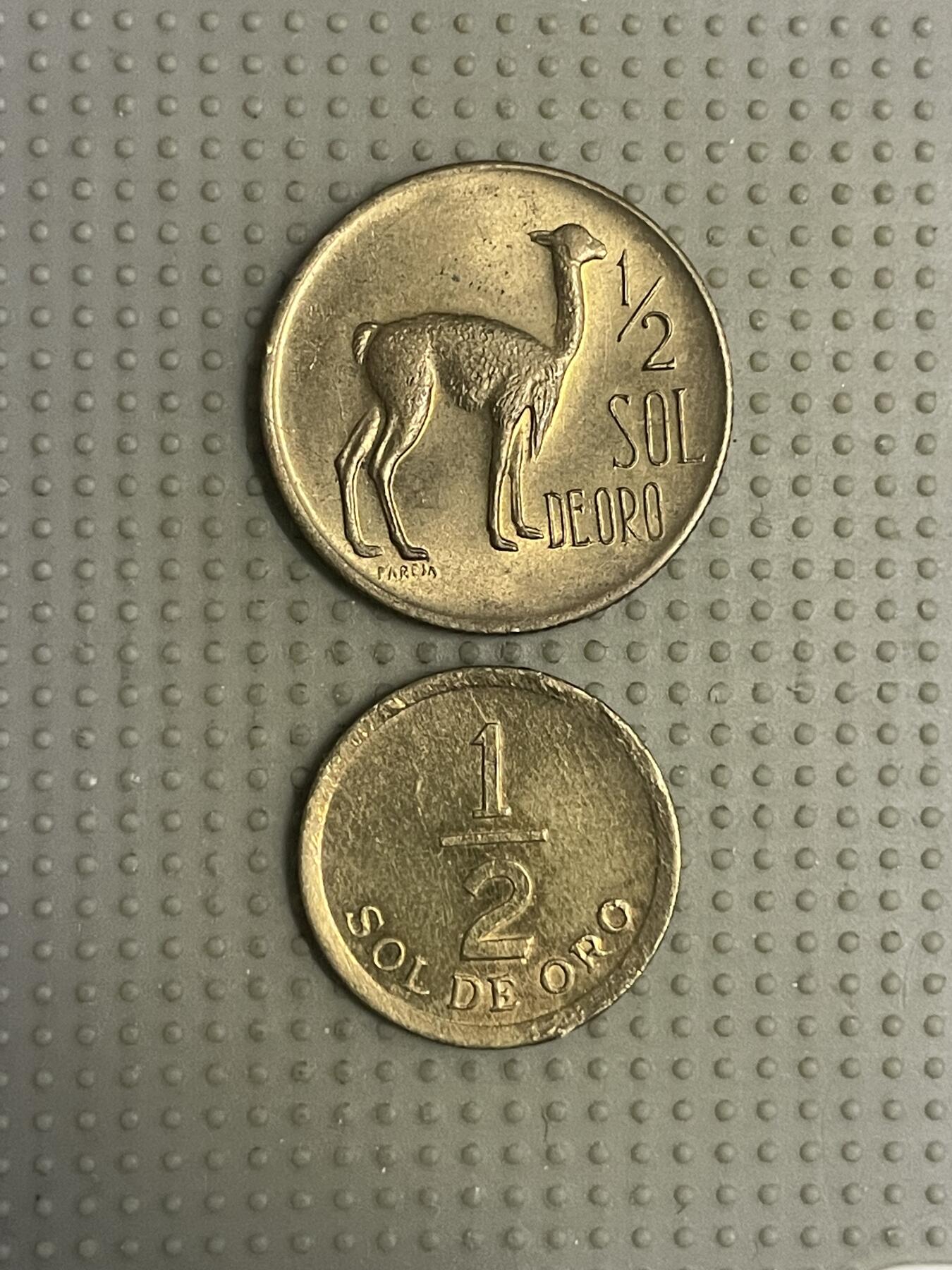 2026年第6场各国散币拍卖（总第156场） 秘鲁1/2索尔2枚